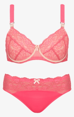 Support Coral & Blush Set Setr03 2095coral/blush - Colour Bra #2914000