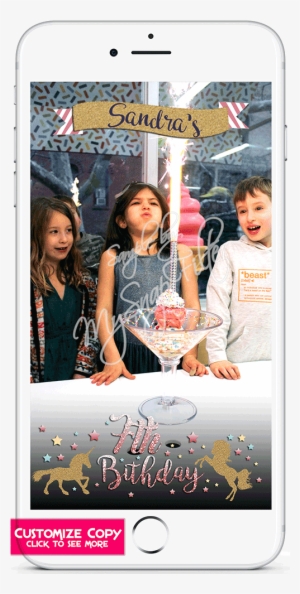 Glitter Unicorn Gold Birthday Snapchat Filter #2914233 Glitter Unicorn Gold Birthday Snapchat Filter #2914233