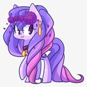 Pony Horse Mylittlepony Unicorn Chibi Flower Gold Cutes - Horse #2914464