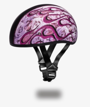 D - O - T - Daytona Skull Cap- W/ Flames Pink #2915103