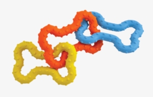 Puzzle Blue2 Clip Art At Clker - Petstages - Mini Bone Tug Chew Toy #2915372