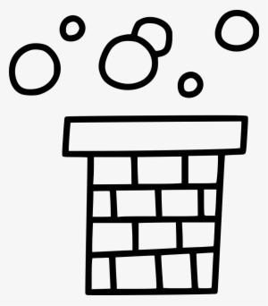 Chimney Smoke Santa Claus - Action Flash Cards #2915605