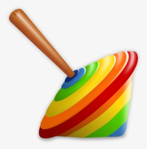 Toys Clipart Top - Spinning Top Clipart #2915668