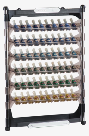 Wall Smaltbell Single 6 Trays - Stori Clear Plastic Multi-level Nail Polish Organizer #2916043