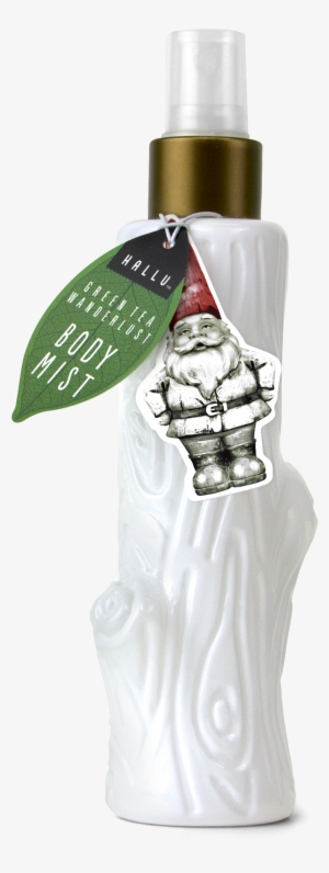 Hallu Gnome Fragrance Mist, Green Tea Scent, Body Spray, - Hallu Body Mist #2916275