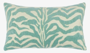 Elaine Smith Zebra Mist Lumbar Outdoor Pillow #2916325