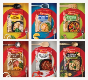 Portfolio 2018 Recipemixes-03 - Schwartz Creamy White Wine & Herb Sauce Mix #2916465