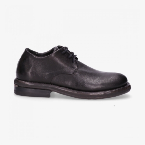 Lace Up Shoe Smooth Leather Black - Church's Portmore Derby Brogues #2917026