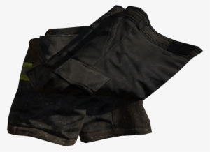 Black Fire Fighters Pants - Leather #2917446