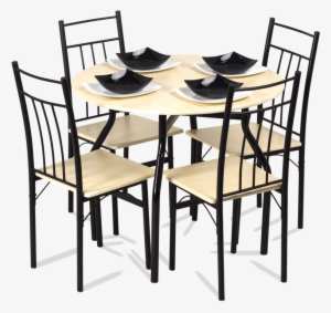 Dining Set Table With 4 Chairs Carmen - Кухненски Комплекти Маса И Столове #2917490