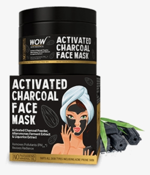 Cleanses & Unclogs The Pores No Parabens, No Mineral - Wow Activated Charcoal Face Mask Price #2917554