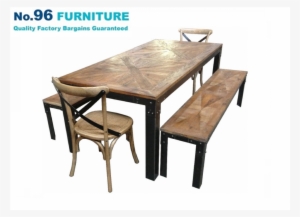 Wrought Iron Dining Table 200cm - Table #2917726