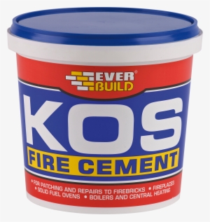 Kos Fire Cement Is A Ready Mixed Blend Of Thermo Setting - Everbuild Kos Fire Cement Buff 1kg #2917766