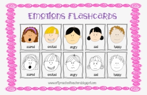Esl/efl Preschool Teachers - Flashcards Feelings And Emotions #2919004