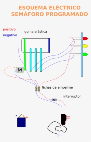 Este Es El Esquema Eléctrico Para Un Semáforo - Parti Québécois #2919613