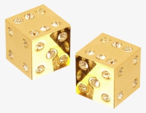 Share This Image - Gold Dice With Diamonds #2919692