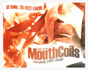 Serpentina Para Boca - Mouth Coils 25 Foot (black/orange) By Candy Brand - #2919949