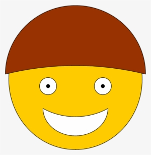 2) Cut Open A Paper Shopping Bag, Squish Your Hat Down - Smiley #2920842