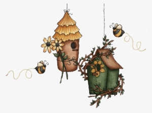 Bee Bird House - Kuş Evi Png #2921011