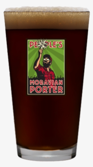 Moravian Porter Pint Glass - Pint Glass #2921628