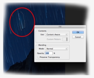 Replacing Stars With Content Aware Fill - Star #2922017