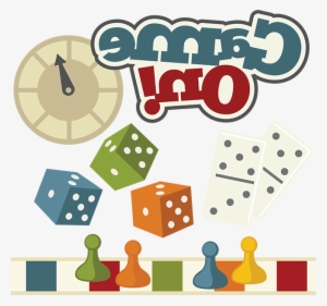 Board Game Pieces Clip Art Game On Svg File Board Game - Game Room Clip Art #2922121