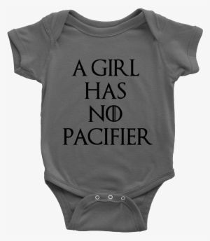 A Girl Has No Pacifier - Adventure Onesie #2922676