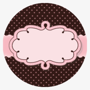 Santo Brigadeiro Gourmet Mais - Tag Marrom E Rosa Png #2924495