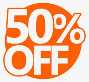 50 Off Transparent Image - Discounts And Allowances #2925000