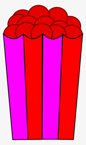 Popcorn Box Vector Clip Art - Clip Art #2925051