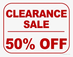 50 Percent Off Download Transparent Png Image - 50 Off Sign #2925389