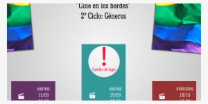 El Segundo Ciclo De Cine Organizado Por La Secretaría - Graphic Design #2925550