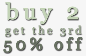 Buy Two Bundles, Get Your 3 Bundle Half Off Your Half - Buy Two Get One Half Off #2925595