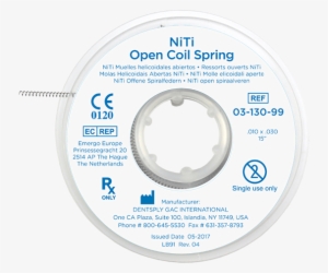 Image For Gac Niti Open Coil Spring - Spring #2926035