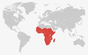 Map World Africa - World Map With South Africa #2926489