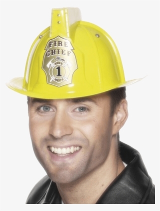 Adult Men's Flashing Firemans Helmet Hat Fancy Dress #2927084