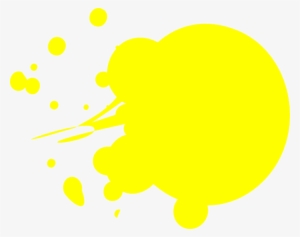 Yellow Dot Splat Clip Art At Clker - Clip Art #2927142