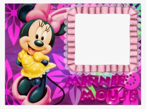 Jp Molduras Digitais - Minnie Mouse Purple Blingee #2927452
