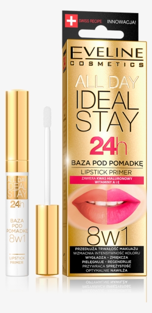 All Day Ideal Stay Lipstick Primer - Eveline Eye Shadow Base 24h 8in1 All Day Ideal Stay #2928139