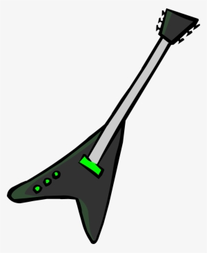 Blackelectricguitar - Club Penguin Electric Guitar #2928253
