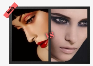 Which - Red Vs Nude Lipstick #2928615