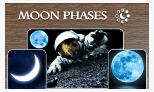 Moon Phase Lunar Calendar Moonlight Zadiac Widget - Group Of Astronauts On The Moon #2928664