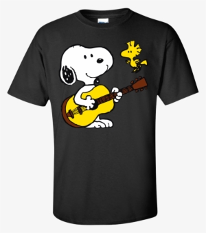 Snoopy Guitar T Shirt #2928694