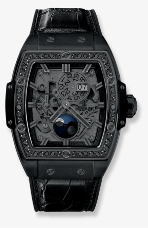 Spirit Of Big Bang Moonphase All Black Diamonds - Hublot Spirit Of Big Bang Moonphase All Black #2928917