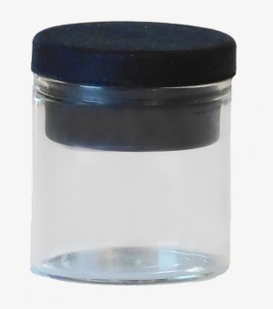 10ml Concentrate/cream Glass Jar-black Silicon Lid - Jar #2929033