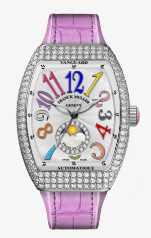 V 32 Sc At Fo L D Cd 1r Col Drm Og - Franck Muller Vanguard Lady Moonphase #2929058