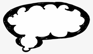 50 Hand Drawn Comic Speech Bubbles Vector - Hand Drawn Thought Bubble Transparent #2929747