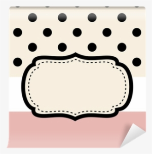 Wedding Retro Frame Or Invitation Card Wall Mural • - Pink Vintage Vector Frame #2929750 Wedding Retro Frame Or Invitation Card Wall Mural • - Pink Vintage Vector Frame #2929750