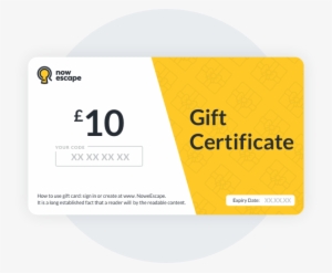 Nowescape Escape Room Gift Card - Gift Card #2929844