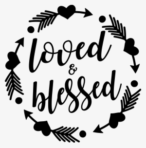 Loved And Blessed - Rosa Und Weiße Liebe-herz-hochzeit, Brautparty 6 Untersetzer #2929962